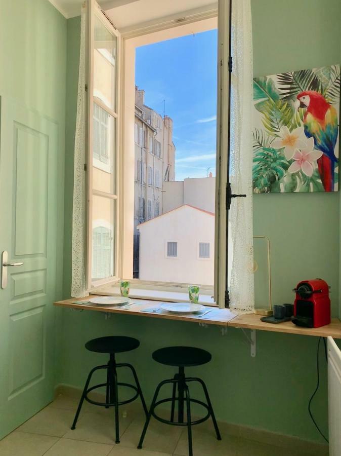 Ferienwohnung Sunny Studio Vieux Port Marseilles Exterior foto